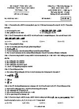 Đề kiểm tra 1 tiết giữa Chương III môn Hình học Lớp 11 - Mã đề 468 - Năm học 2018-2019 - Trường THPT Phan Bội Châu